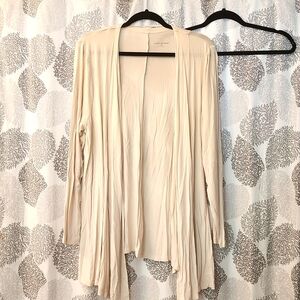 Drape front cardigan